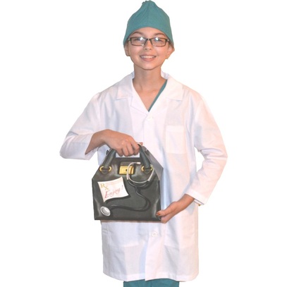 Kids Nurse Costume Scrub Cap