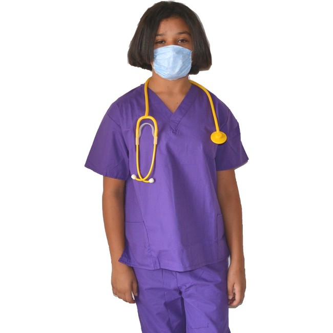 Child Stethoscope Toy Doctor Costume Prop Kids Children Dr Nurse Surgeon Cosplay 