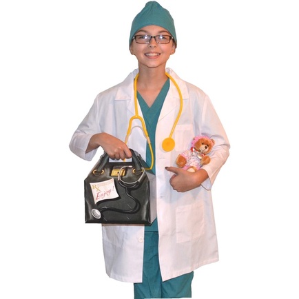 Kids Lab Coat Nurse Costume