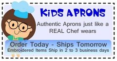 Personalized Kids Aprons