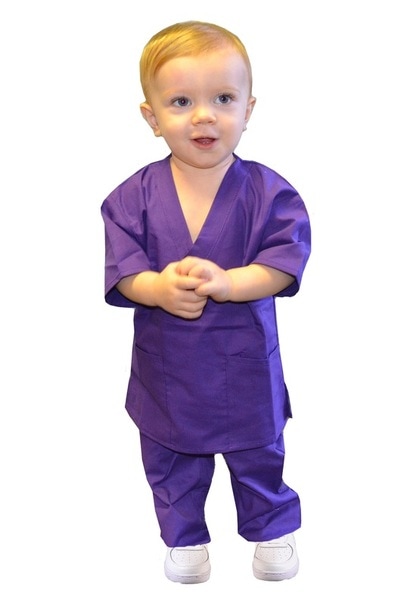 Purple Toddler Scrubs